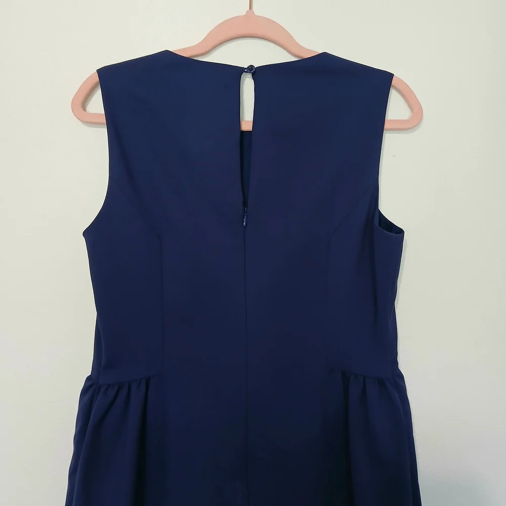 Kate Spade Navy Blue Sleeveless Dress - Picture 5 of 7